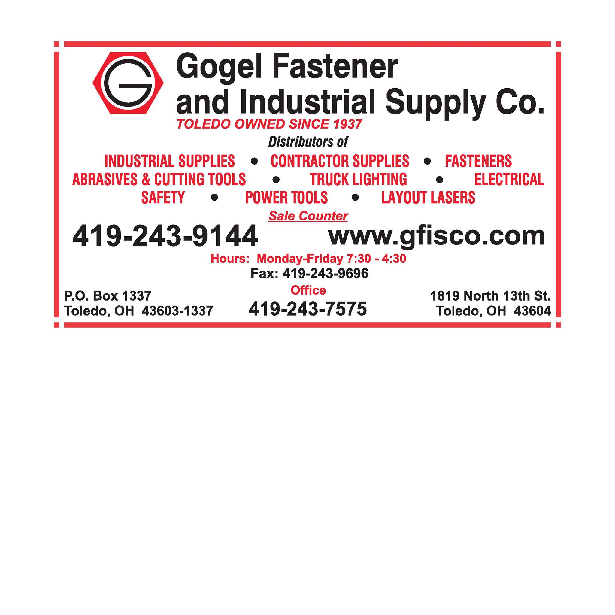 Gogel Fastener & Industrial Supply Co.