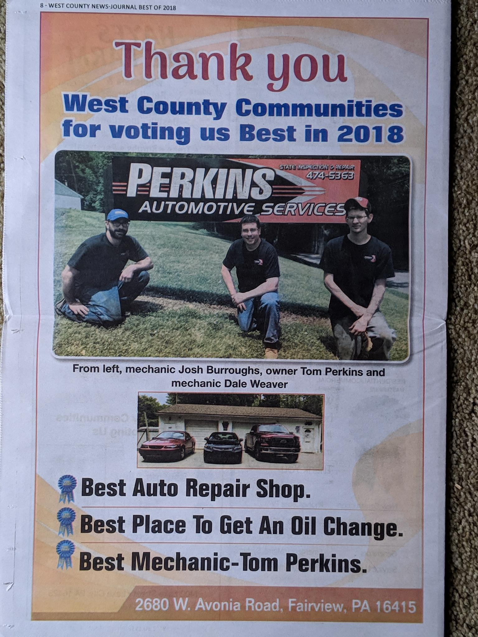 Perkins Automotive Services