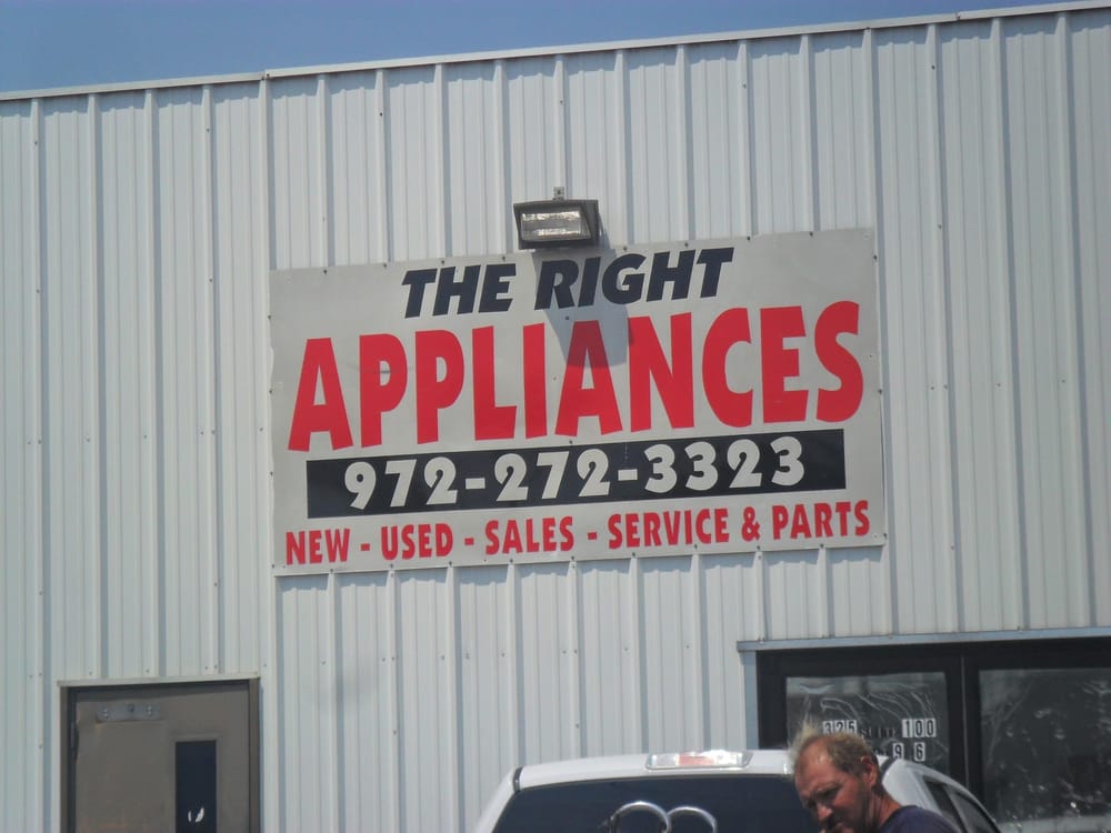 The Right Appliances