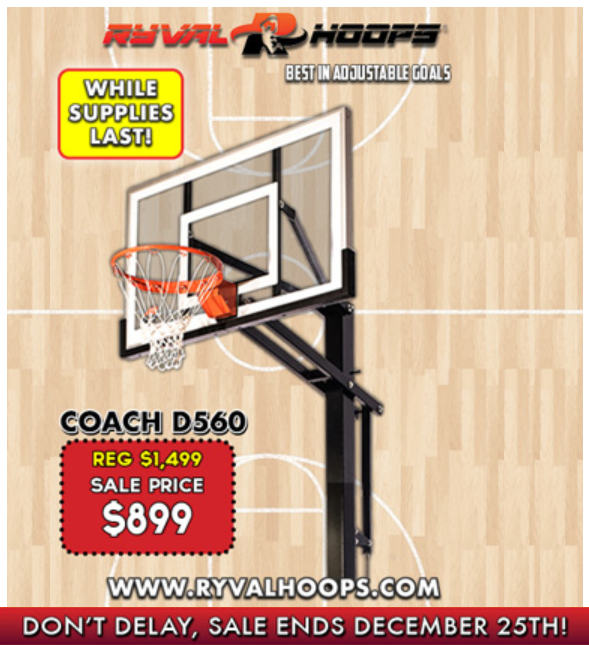 Ryval Basketball Hoops - League City