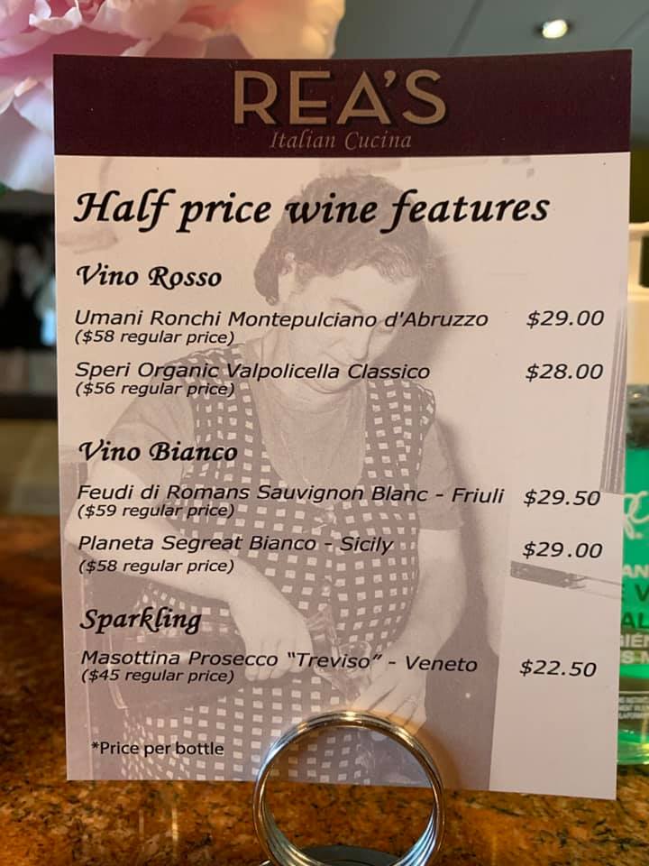 Rea's Italian Cucina 431 41 Ave NE, Calgary