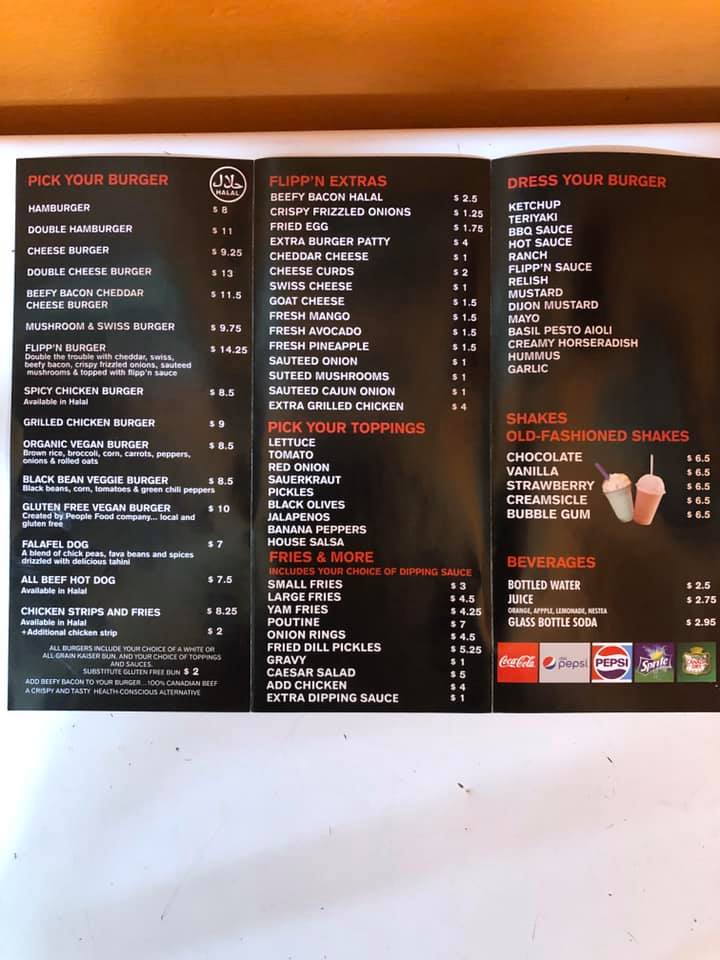 Flipp'n Burgers 330 10 St NW, Calgary