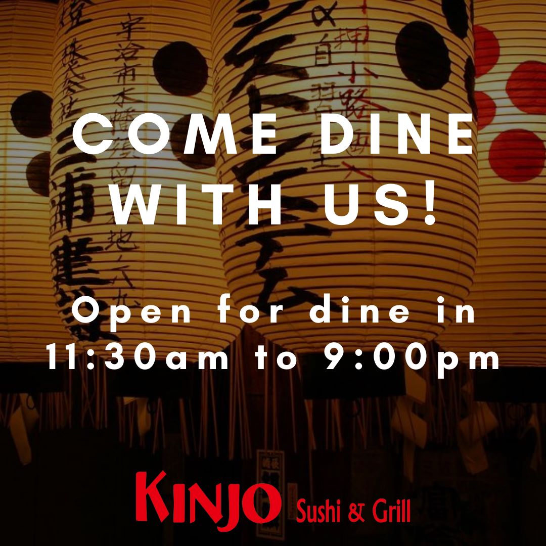 Kinjo Sushi & Grill 120 Stewart Green SW, Calgary