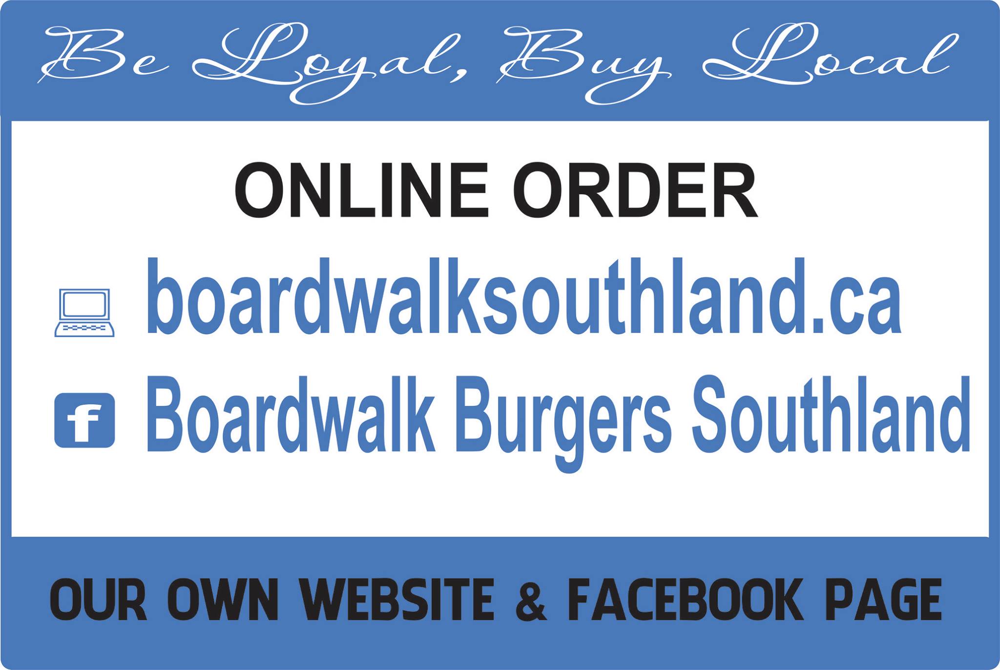 Boardwalk Burgers Southland 13 Southland Crescent SW #115, Calgary