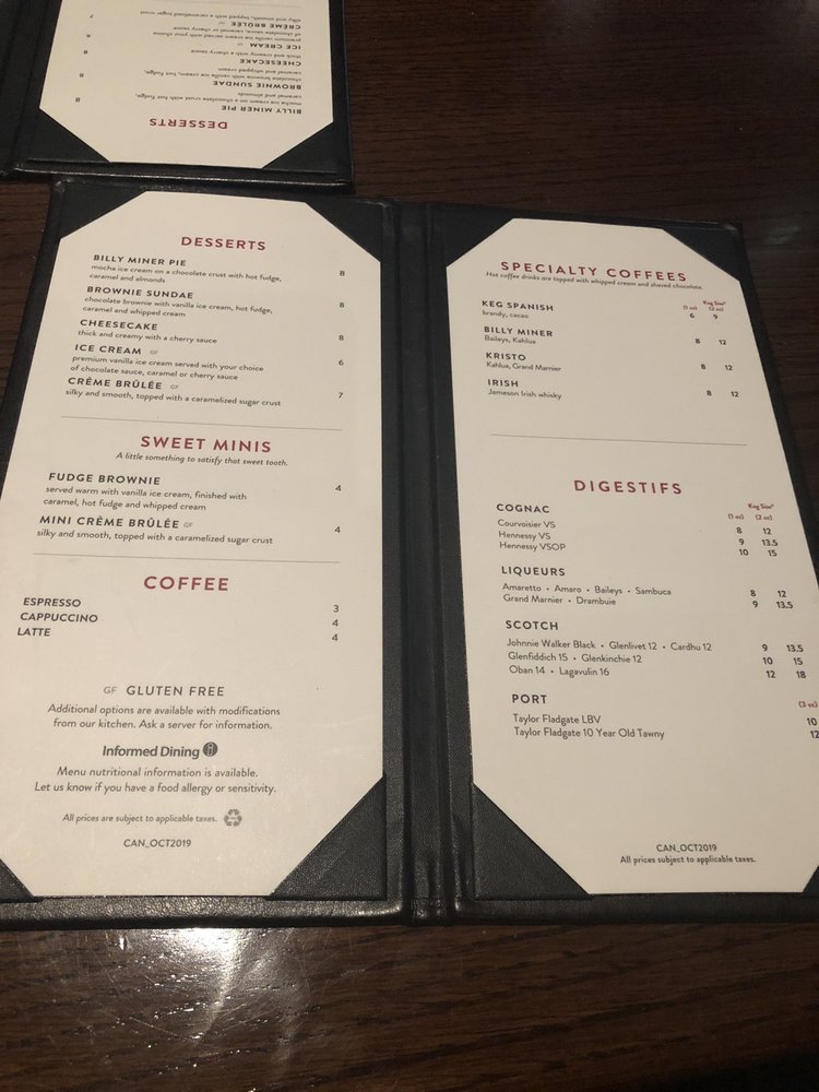 The Keg Steakhouse + Bar - Windermere 6320 Currents Dr NW, Edmonton