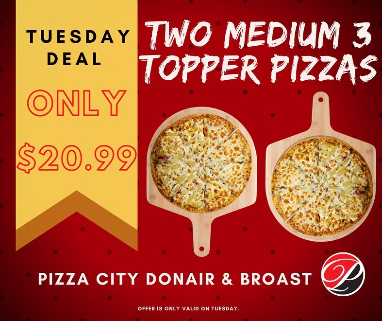 Pizza City Donair & Broast (Halal) 5572 Windermere Rd NW, Edmonton