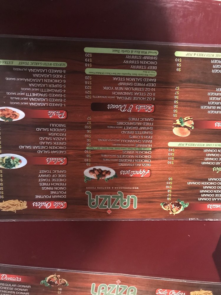 Laziza Pizza and Donair 15277 Castle Downs Rd NW, Edmonton