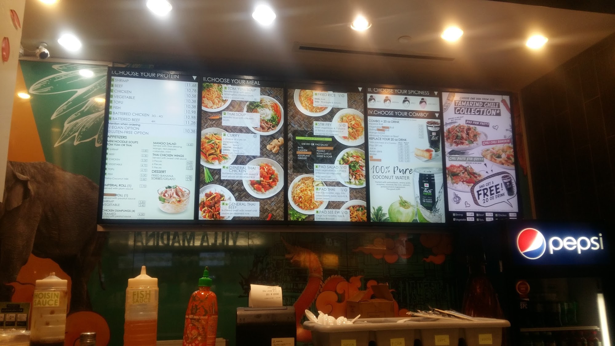Thai Express Restaurant Edmonton Menu