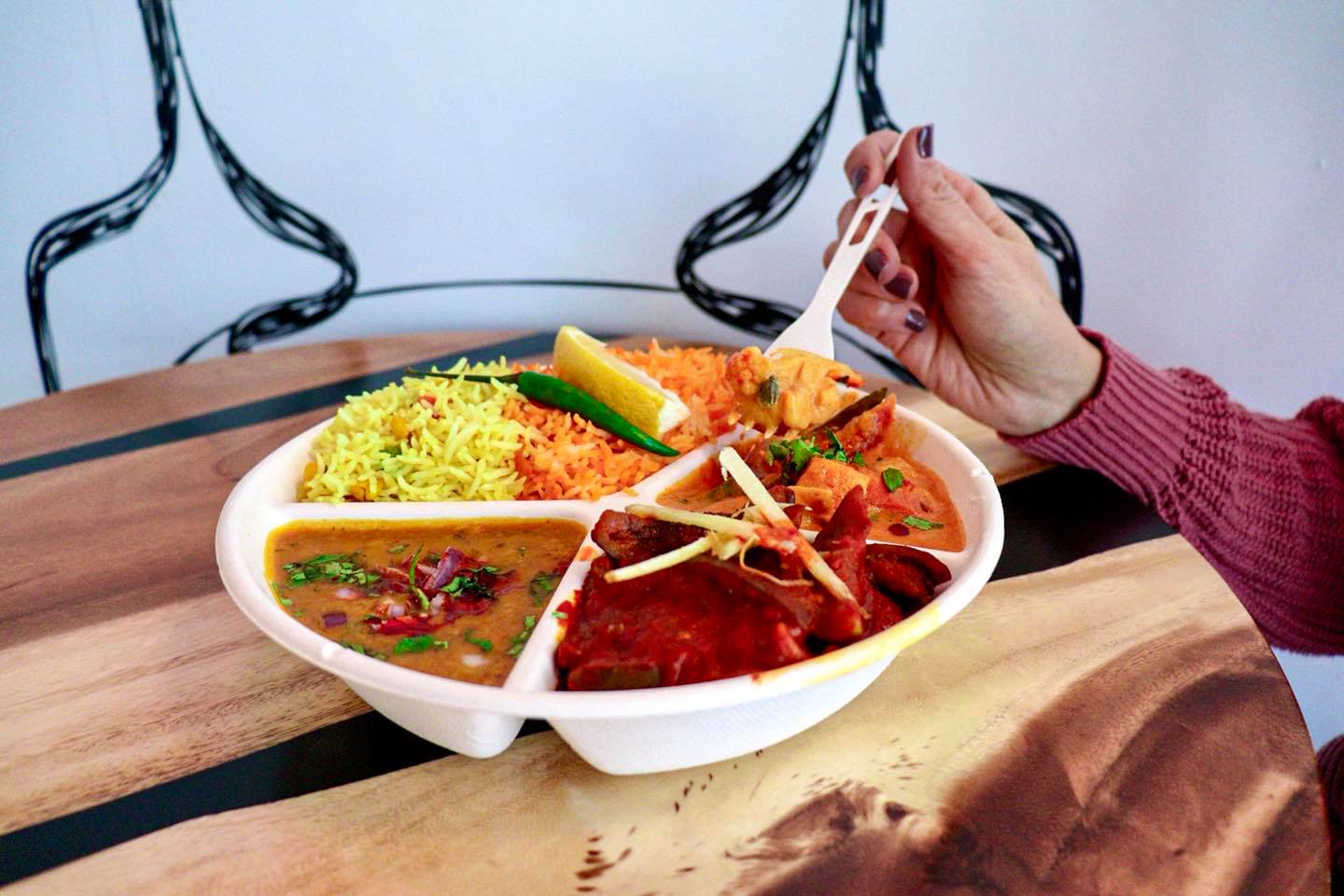 Tiffin India's Fresh Kitchen 10404 Jasper Ave, Edmonton