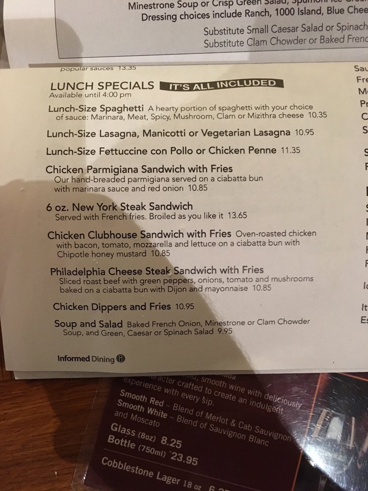 The Old Spaghetti Factory 8882 170 St NW 1666, Edmonton Menu, Reviews (221), Photos (74