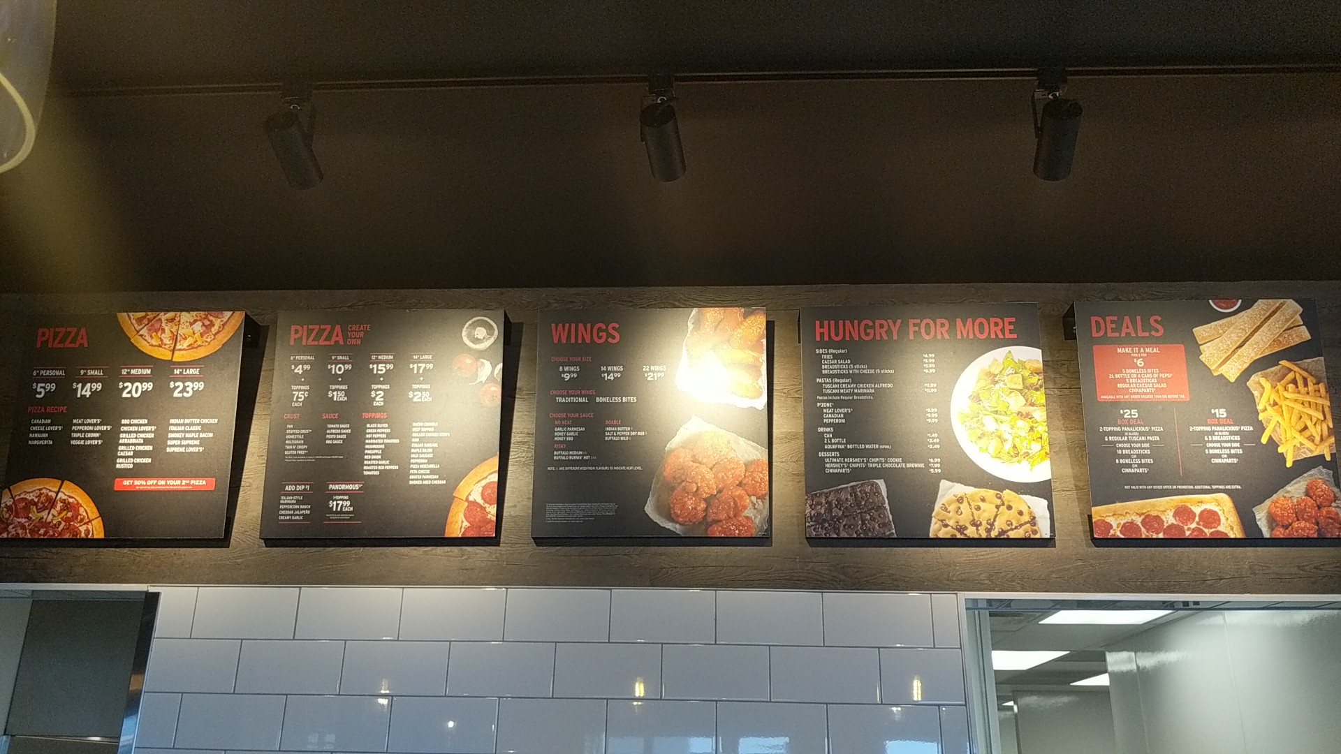 Pizza Hut Grande Prairie Menu