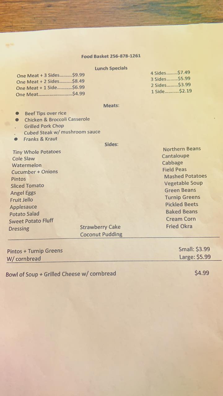 Food Basket 715 Sampson Cir, Albertville