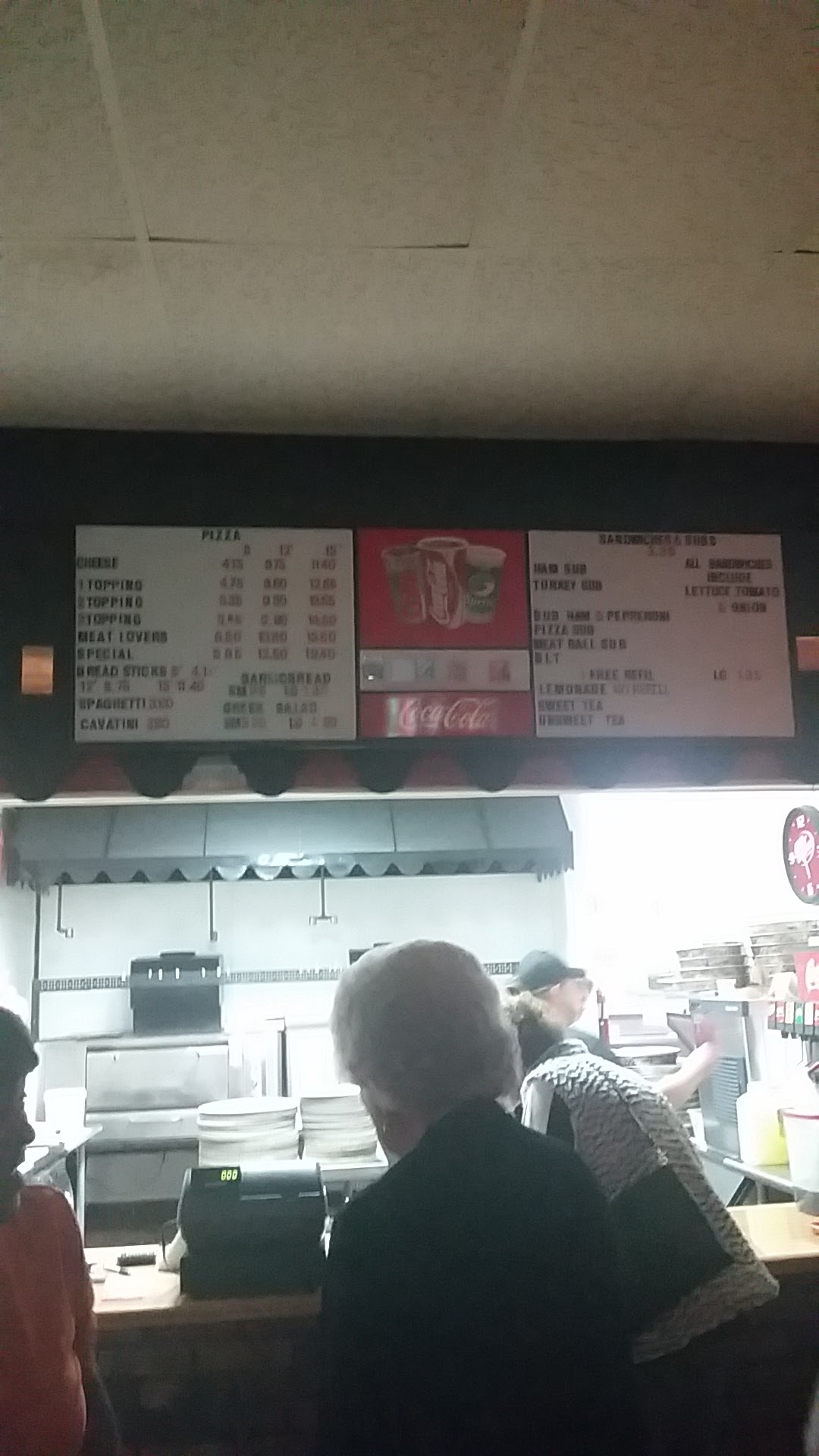Pizza Shack Menu