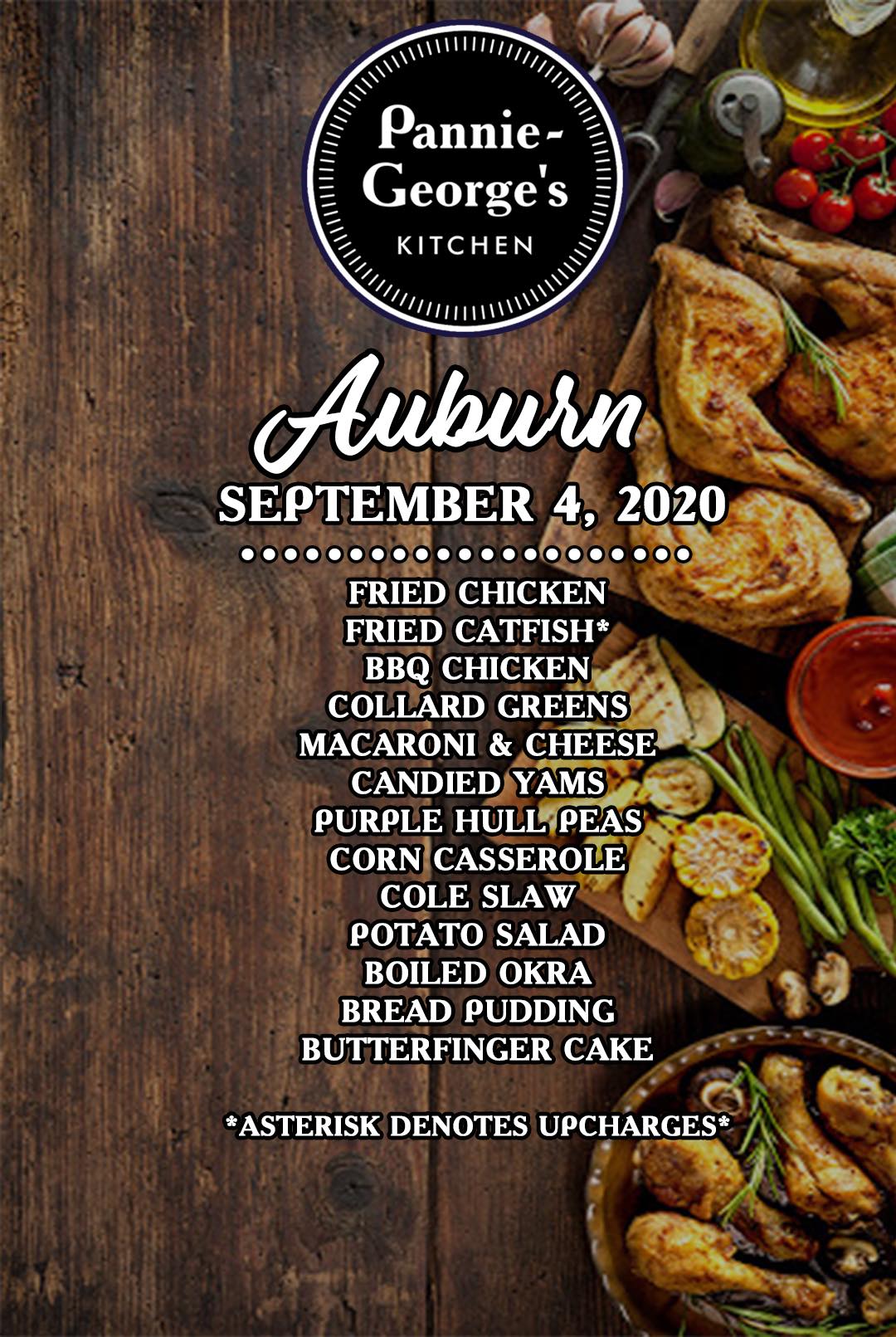 Pannie-George's Kitchen Inc 2328 S College St Suite 6, Auburn