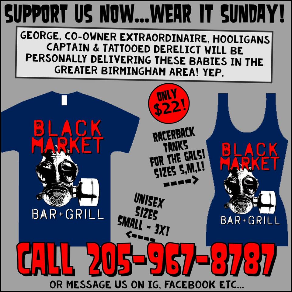 Black Market Bar + Grill 1035 20th St S, Birmingham