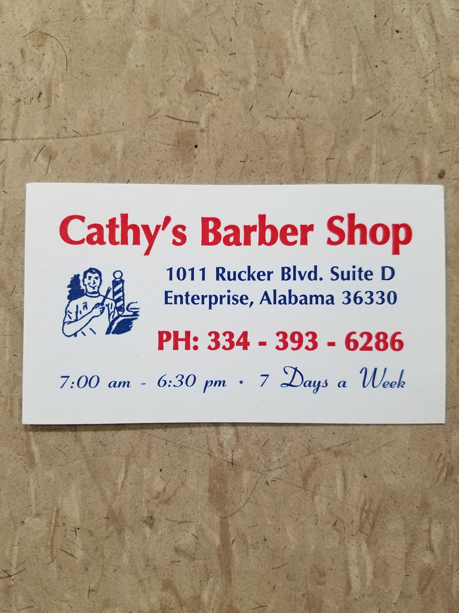 Cathy's Barber Shop