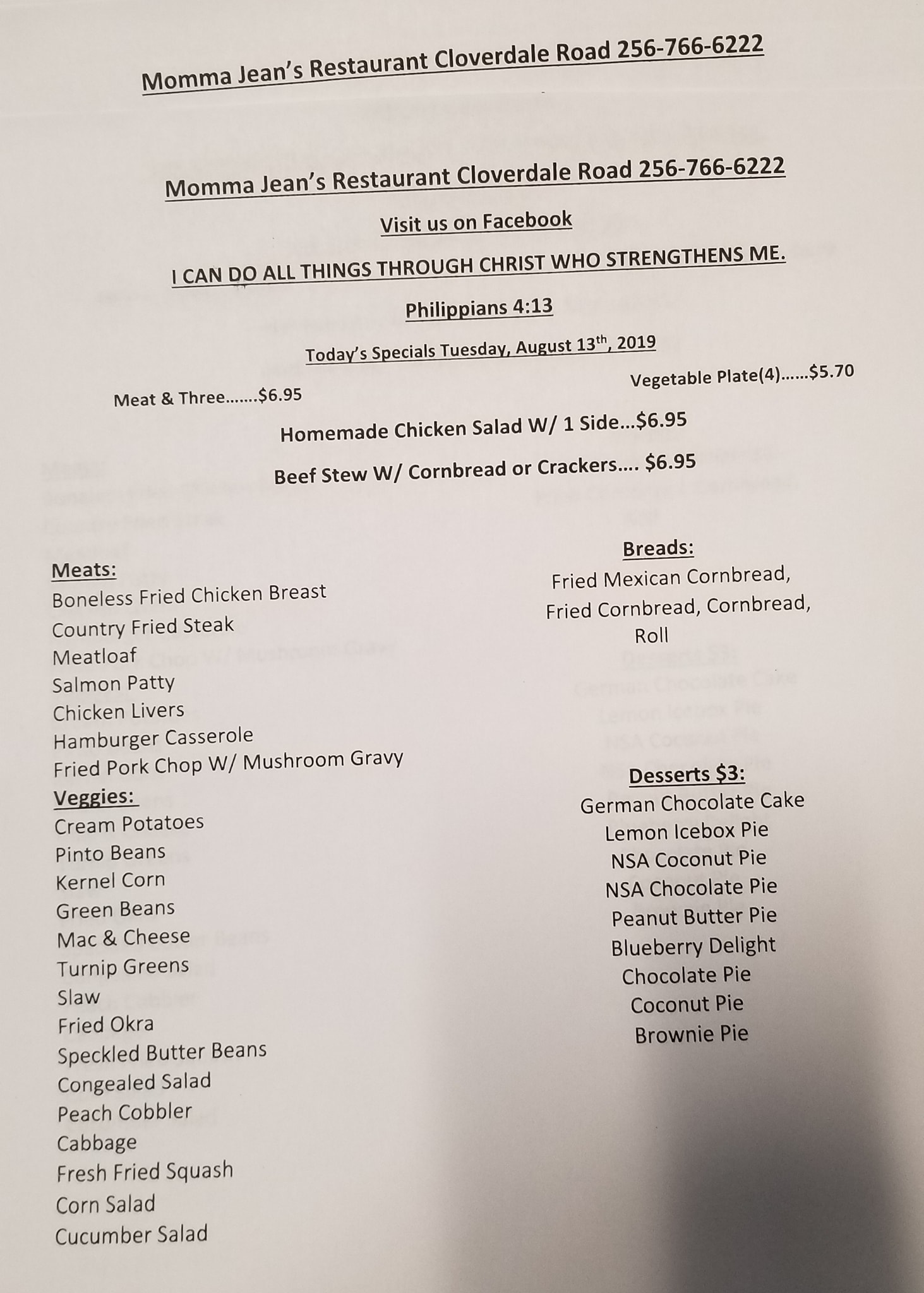 Photo credit: Facebook