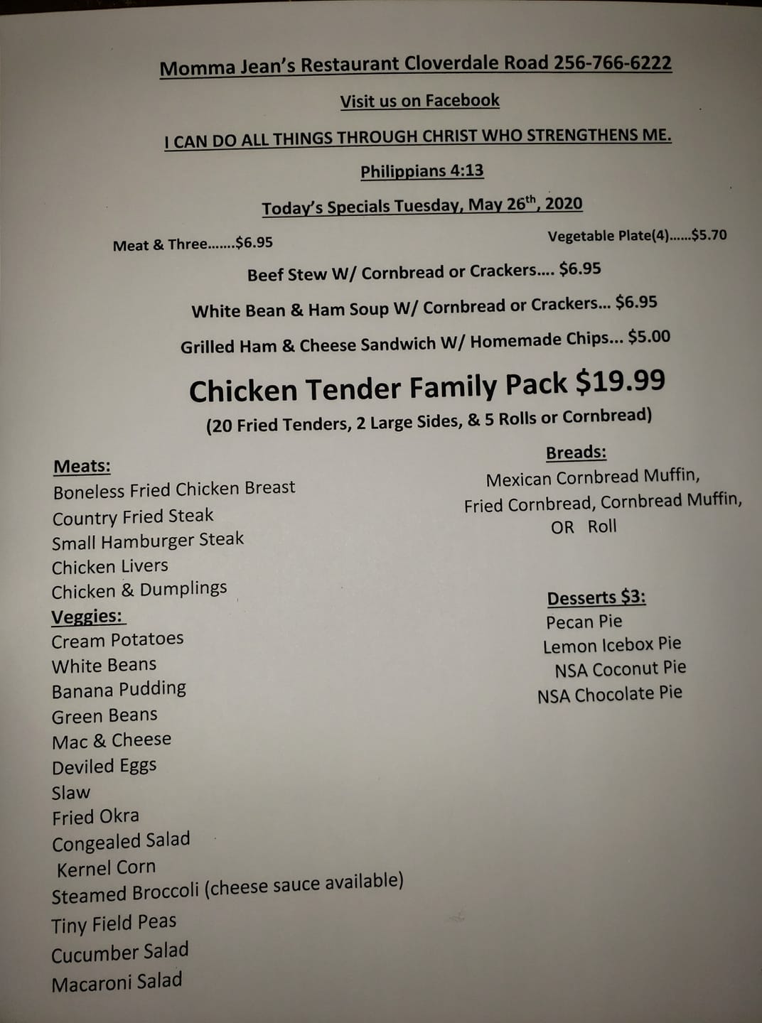 Photo credit: Facebook