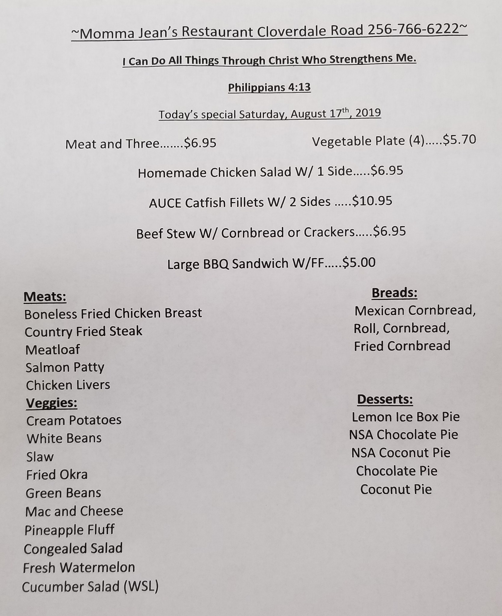 Photo credit: Facebook