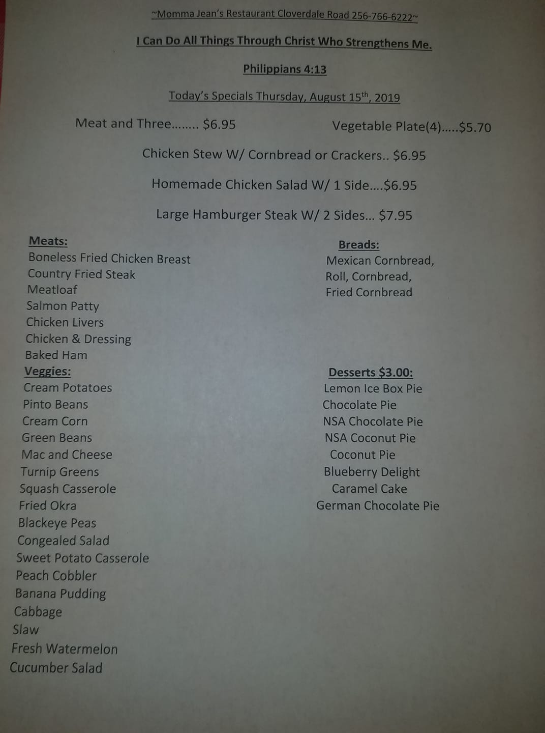 Photo credit: Facebook