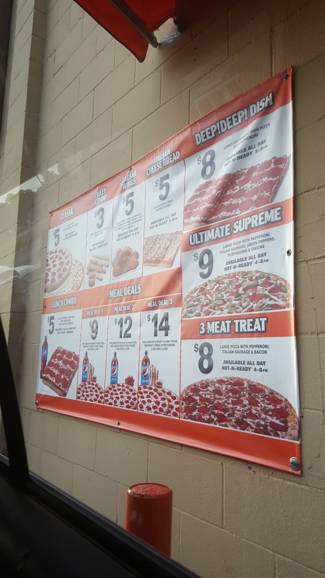Little Caesars Pizza Menu