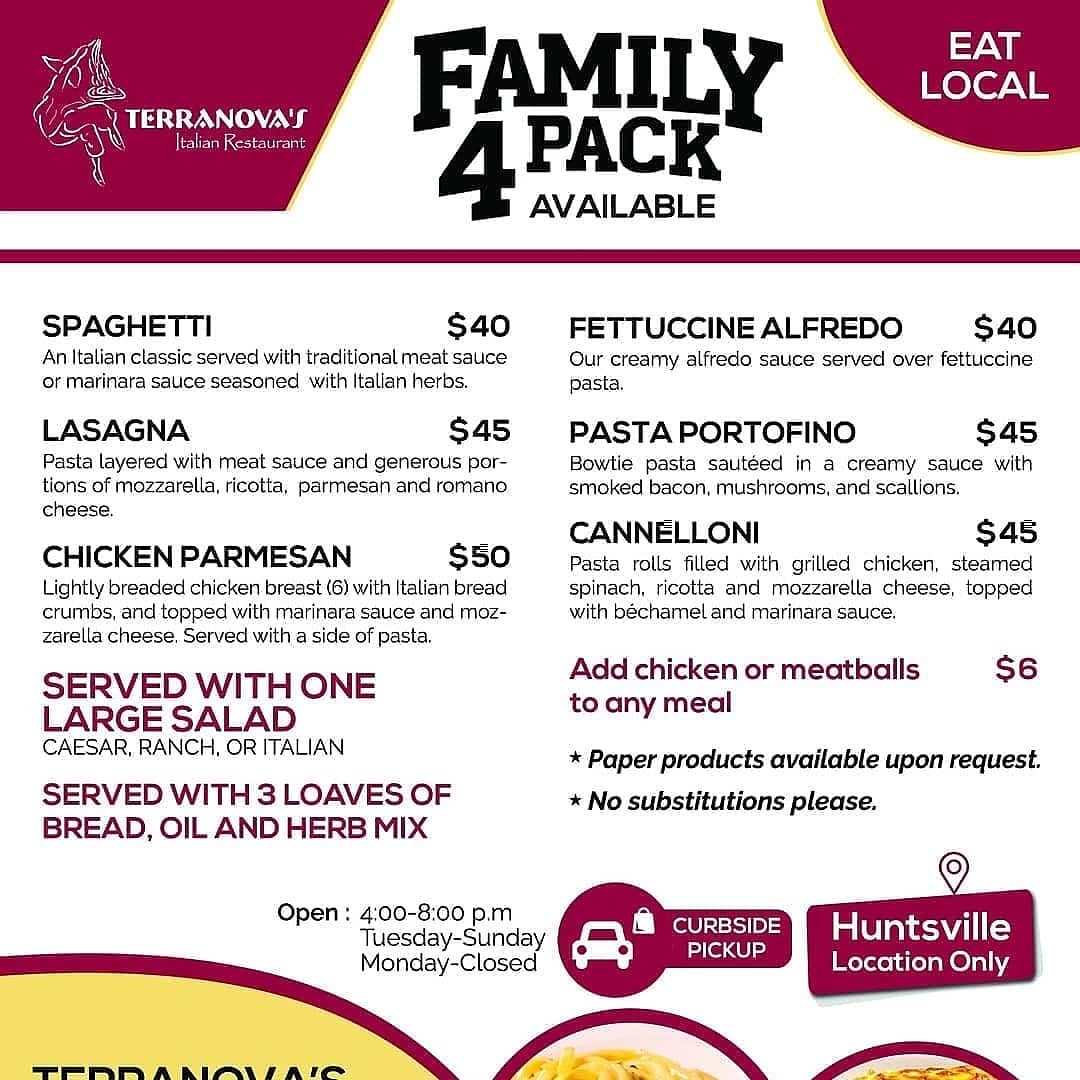 Terranova's Huntsville 1420 Paramount Dr #1, Huntsville