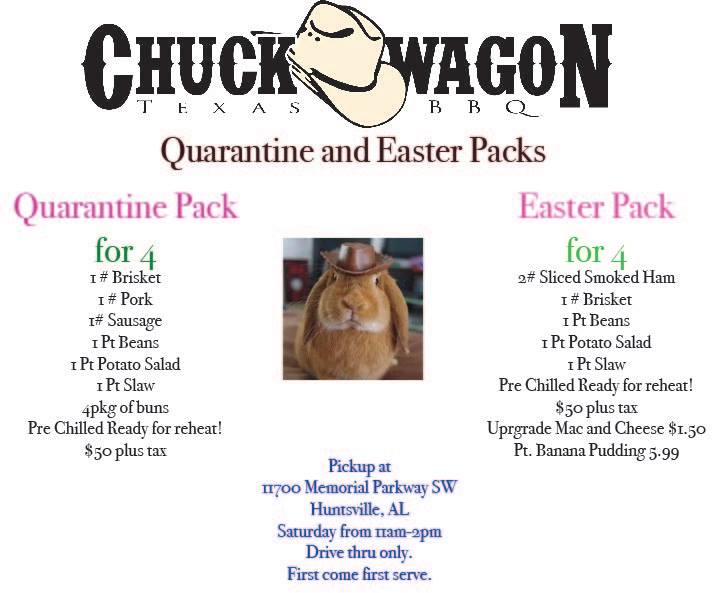 ChuckWagon BBQ Southside 11700 Memorial Pkwy SW, Huntsville