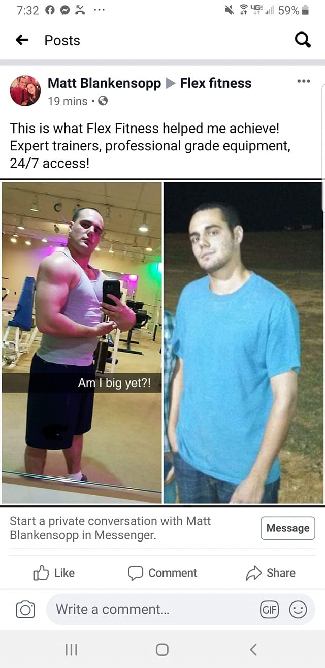 Flex Fitness 1847 Crestwood Blvd, Irondale
