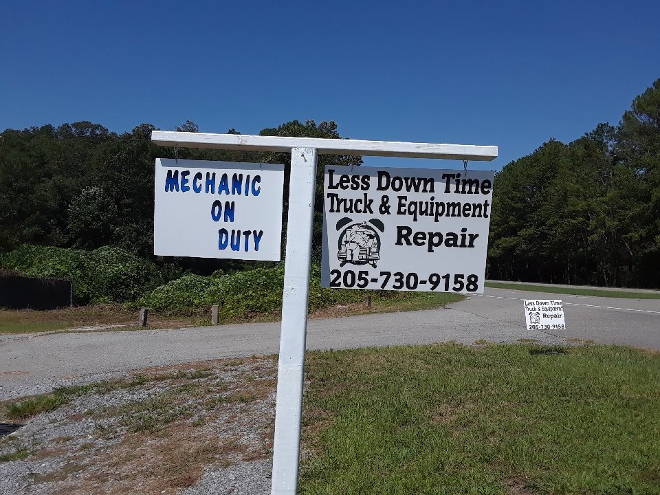 Less Down Time Truck & Equipment Repairs LLC 5961 hwy 78 east, Irondale