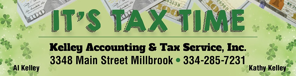 Kelley Accounting & Tax Services 3348 Main St, Millbrook Alabama 36054