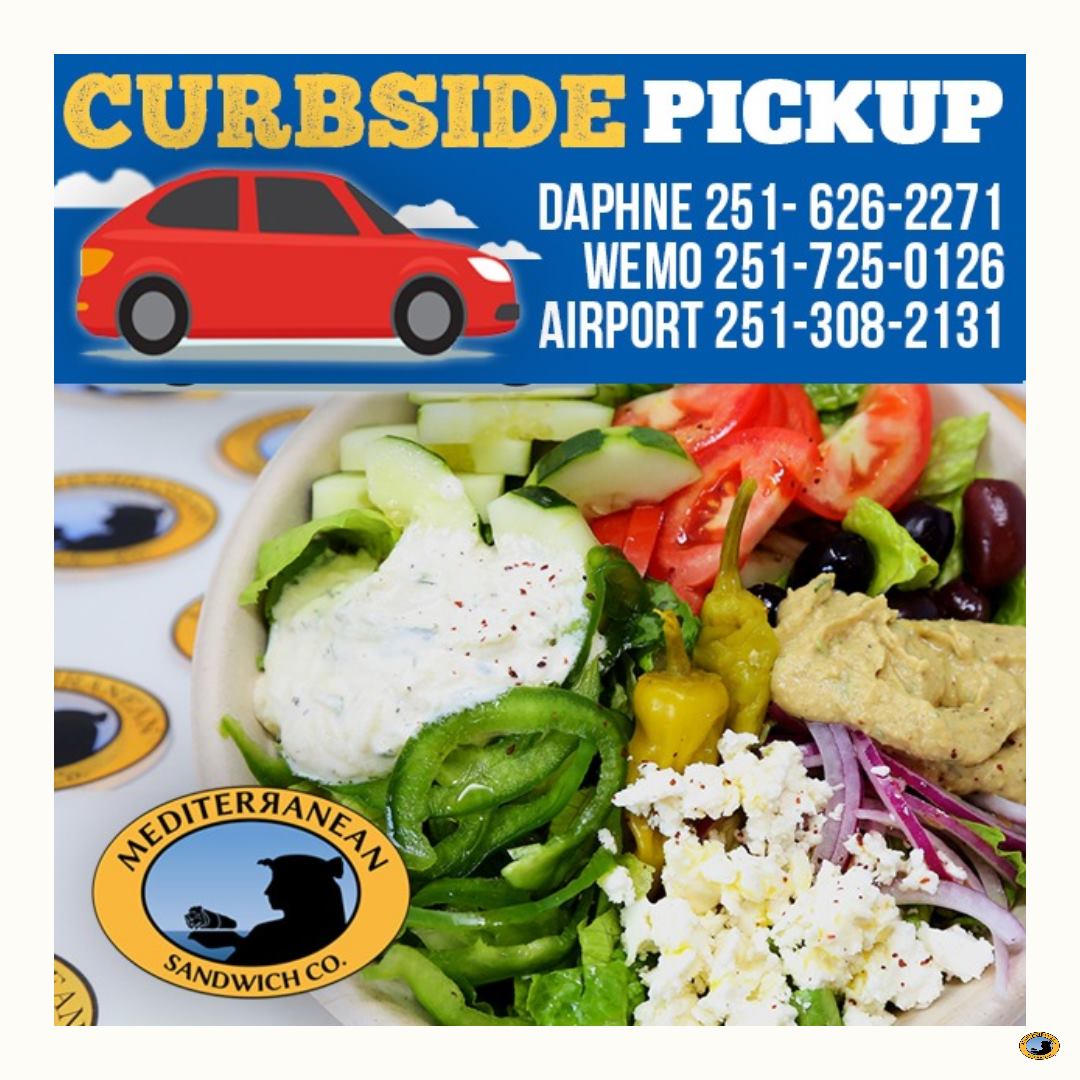 Mediterranean Sandwich Co. Airport 3702 Airport Blvd, Mobile