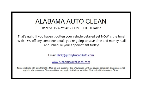Alabama Auto Clean