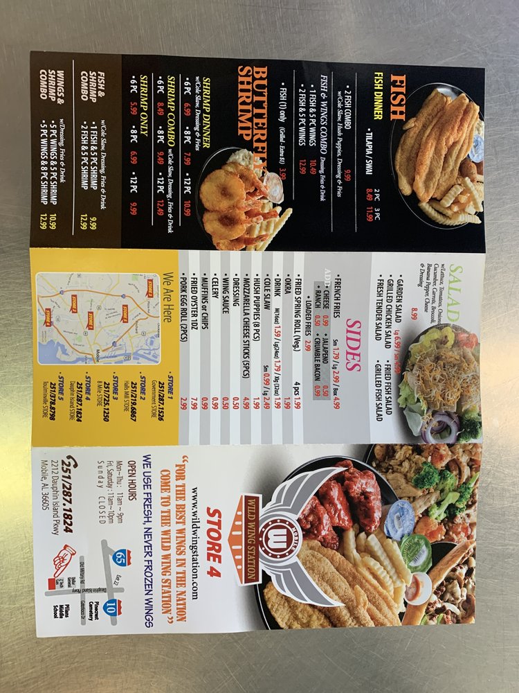 Wild Wing Station 2212 Dauphin Island Pkwy, Mobile