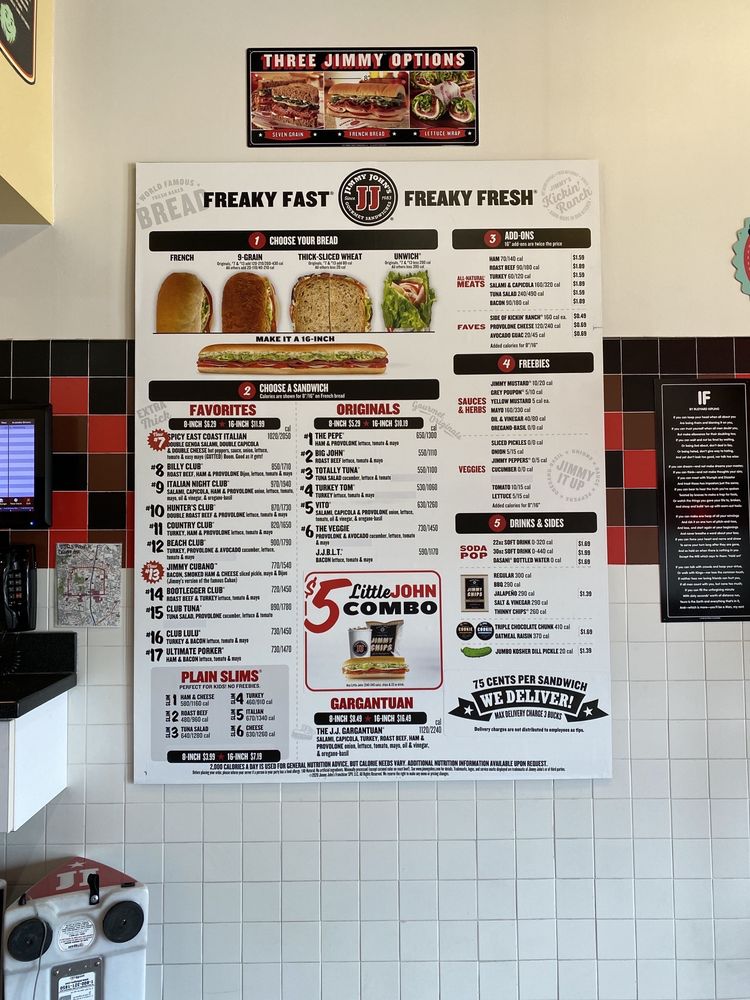 Jimmy John's 9 Du Rhu Dr Suite 320, Mobile