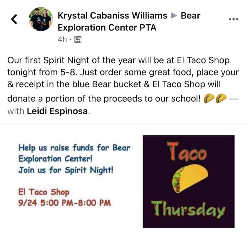 El Taco Shop 3271 Malcolm Dr, Montgomery