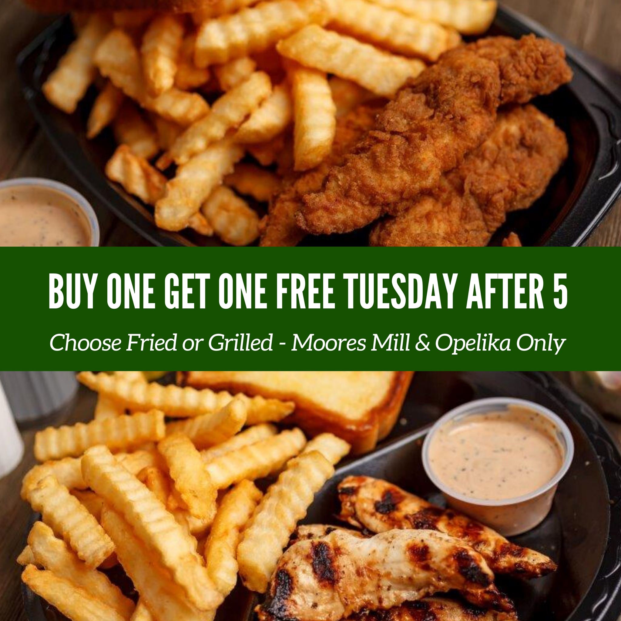 Opelika, AL Restaurants Open for Takeout, Curbside Service and/or