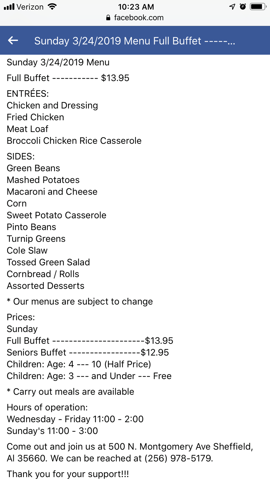 Photo credit: Facebook