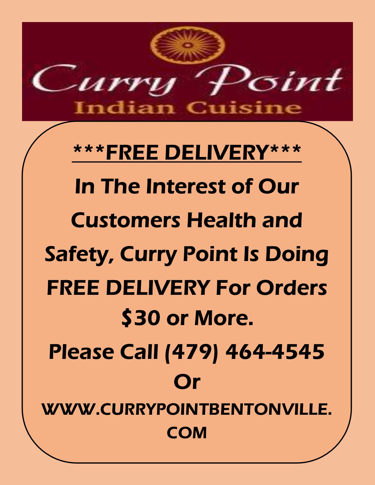Curry Point 2505 S Walton Blvd, Bentonville