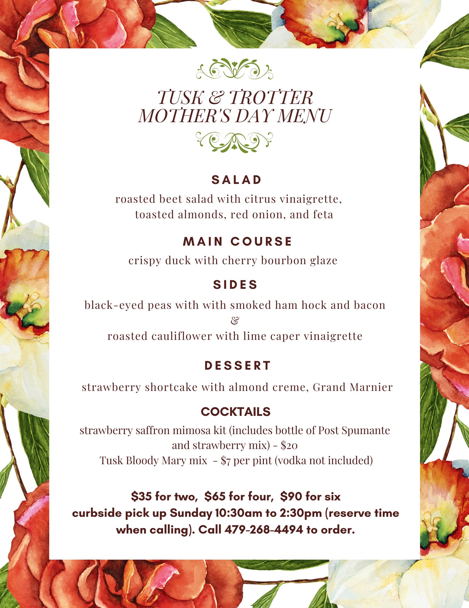 Tusk & Trotter American Brasserie 110 SE A St, Bentonville