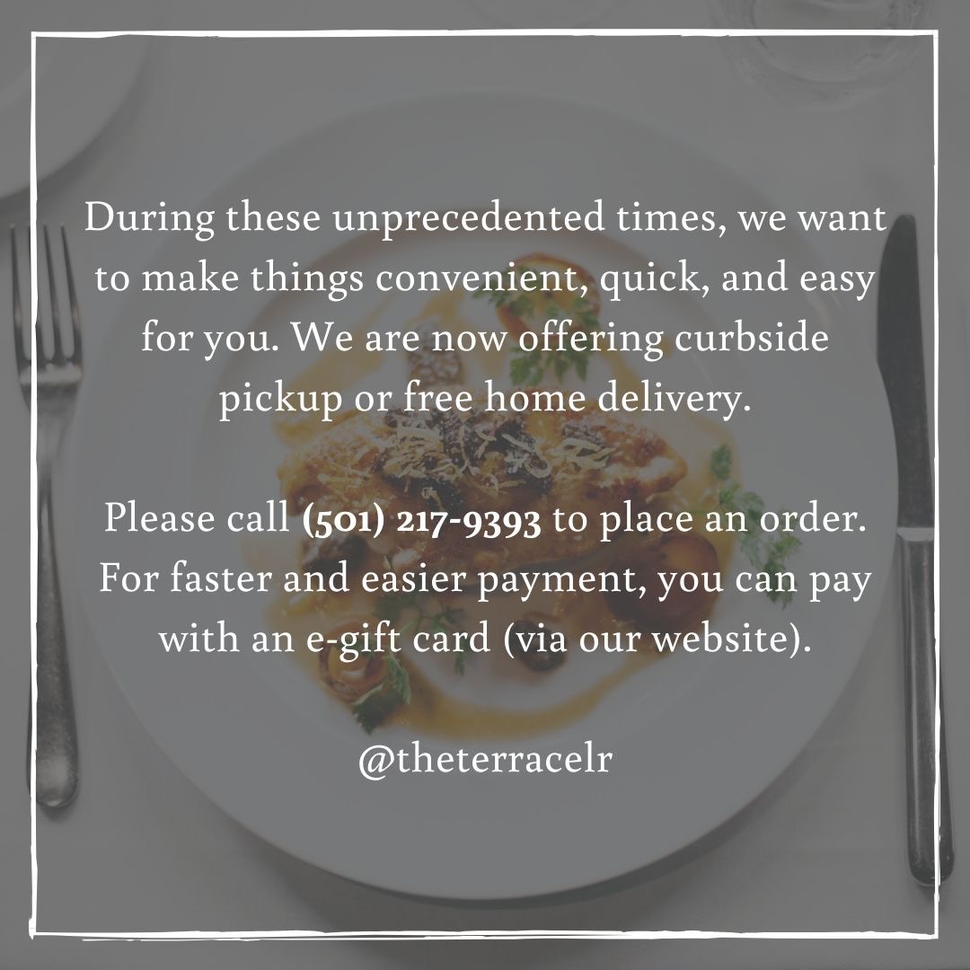 The Terrace - Mediterreanean Kitchen 2200 N Rodney Parham Rd #120, Little Rock