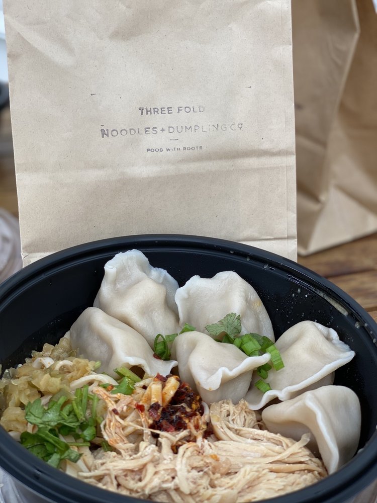 Three Fold Noodles + Dumpling Co. 611 S Main St, Little Rock