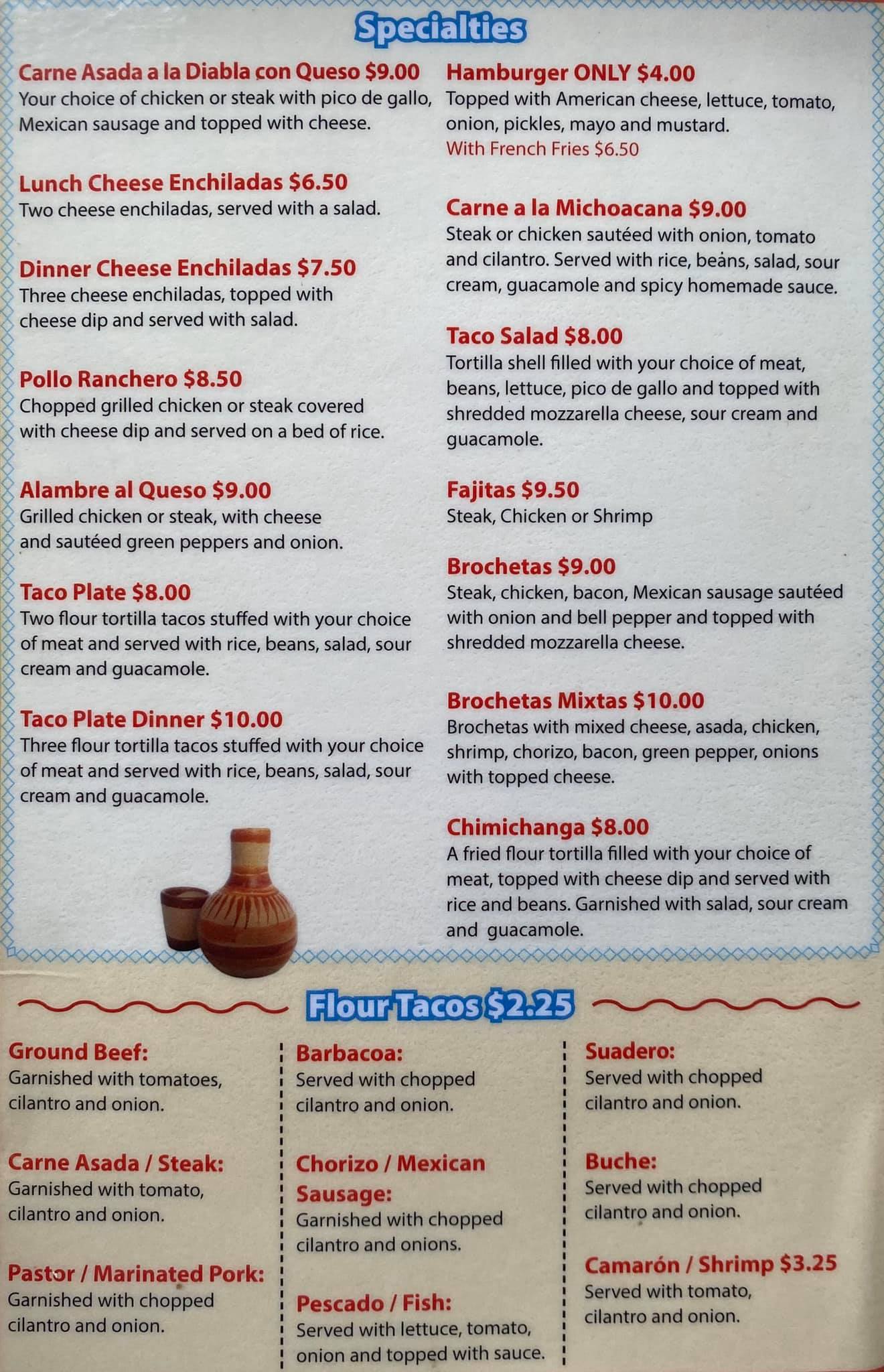 Taqueria La Pasadita Authentic Mexican Food 201 Keightley Dr, Little Rock