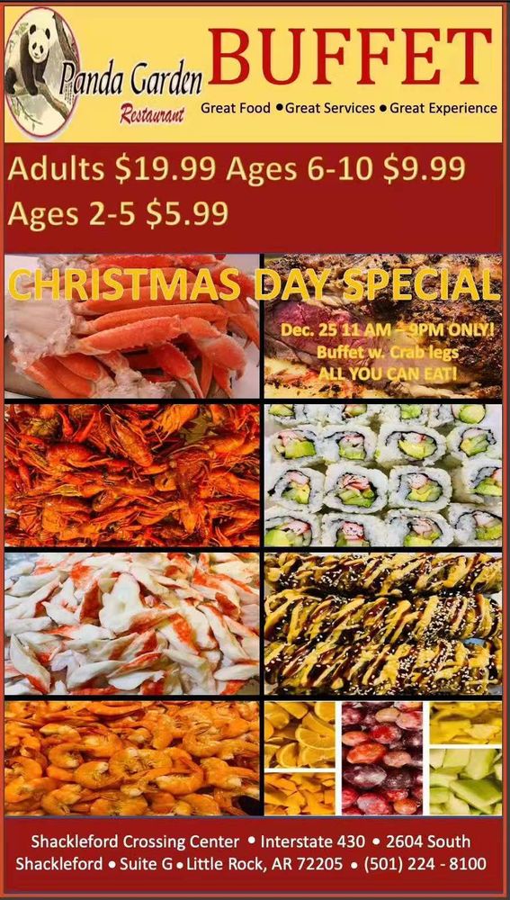 Panda Garden Restaurant 2604 S Shackleford Rd G, Little Rock