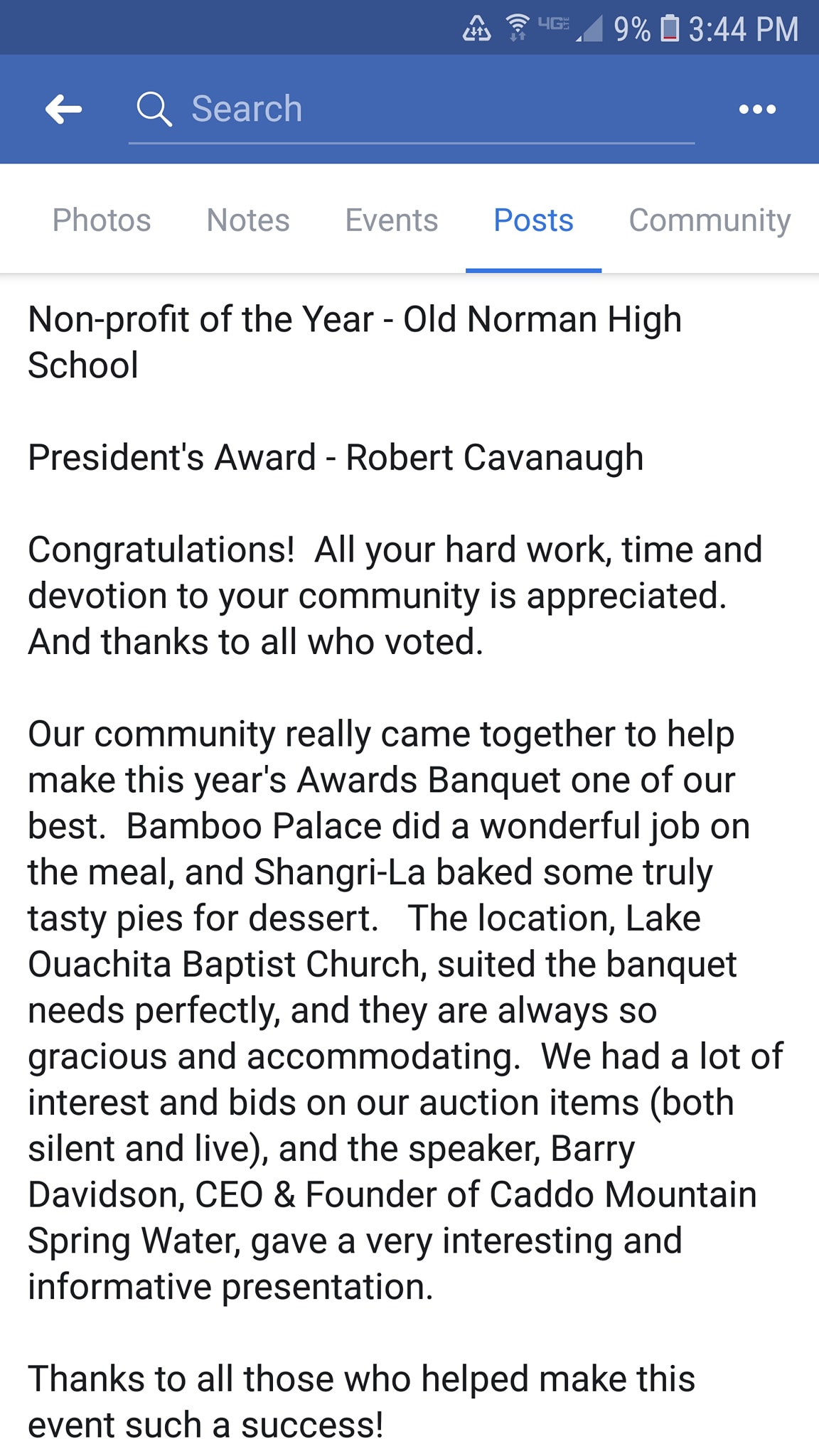 Photo credit: facebook