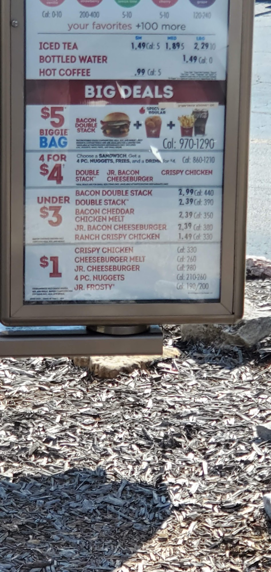 Wendy's Menu