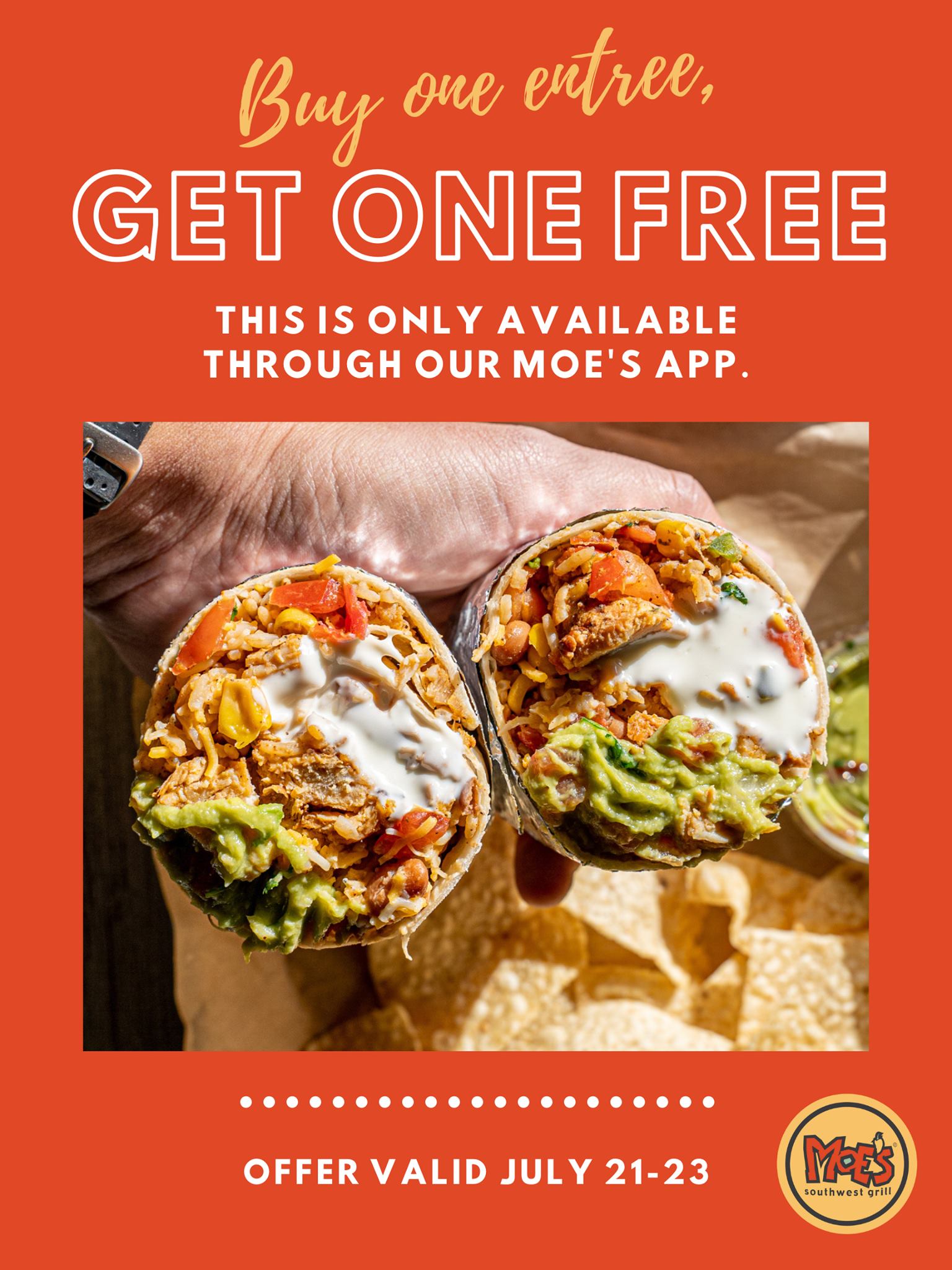 Moe's Southwest Grill 4834 N Hills Blvd, North Little Rock