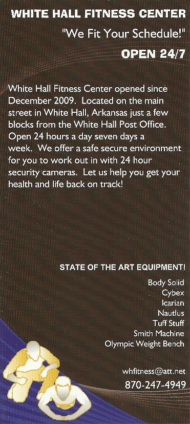 White Hall Fitness Center 7203 Sheridan Rd Suite H, White Hall Arkansas 71602