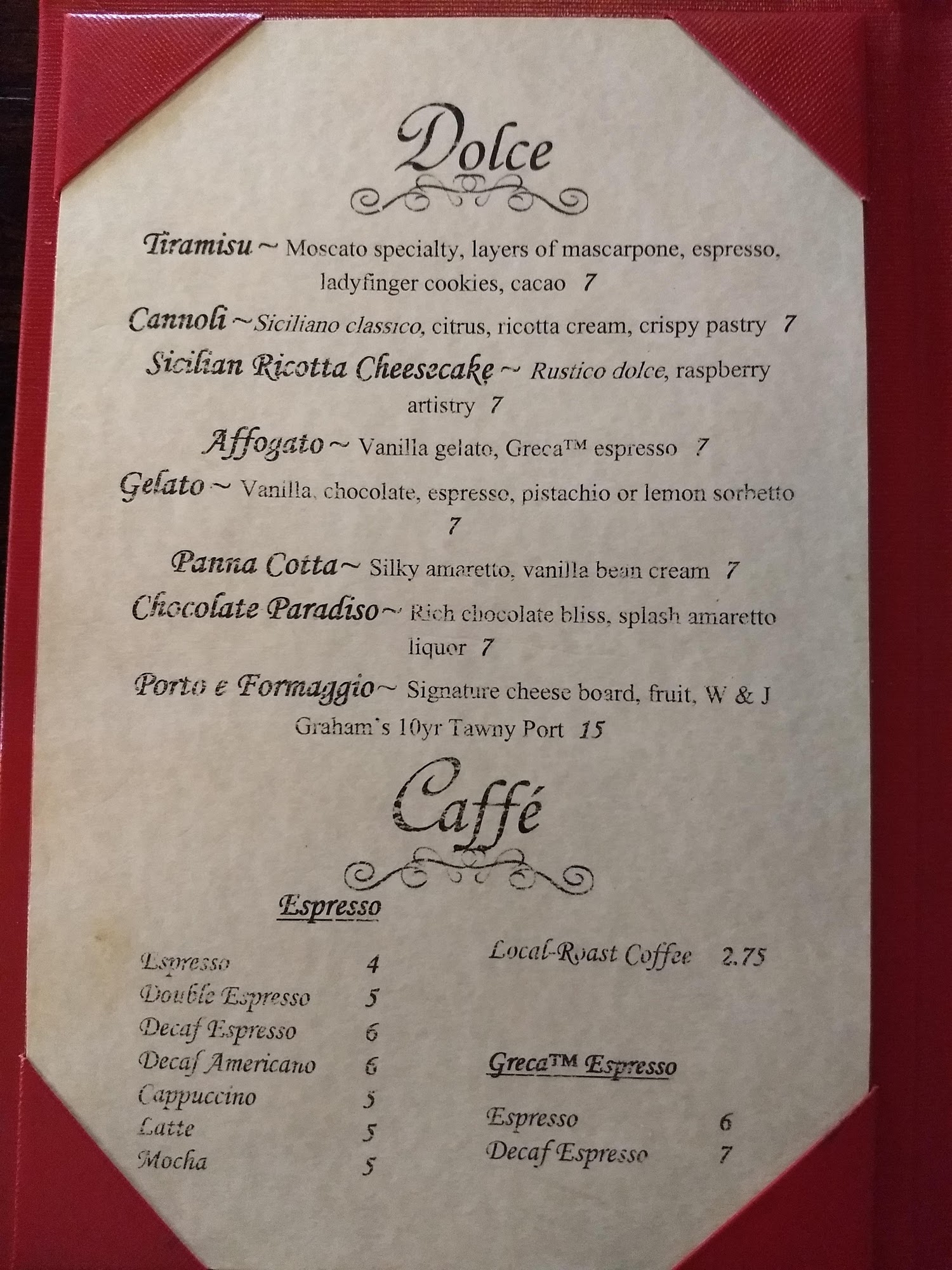 Moscato Italian Restaurant Camp Verde Az - m9qf8ar