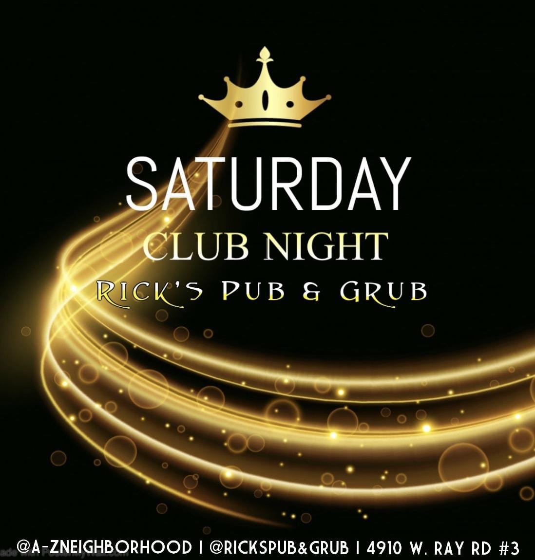 Rick's Pub & Grub 4910 W Ray Rd #3, Chandler