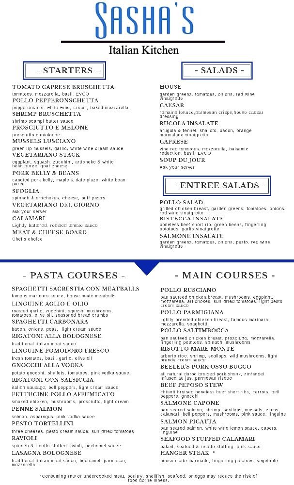 Sasha’s Kitchen & Cocktails 81 W Boston St, Chandler